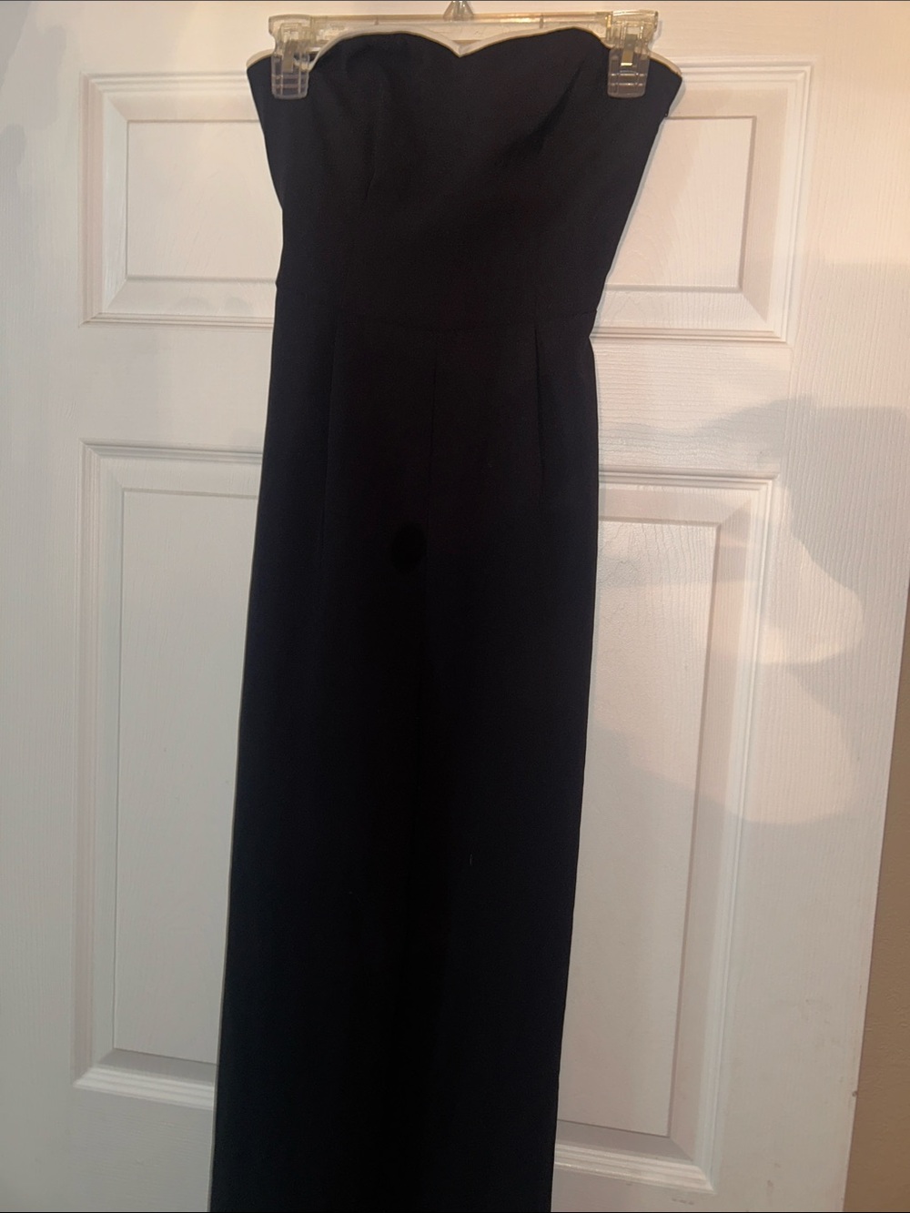 H&M Strapless Black Jumpsuit